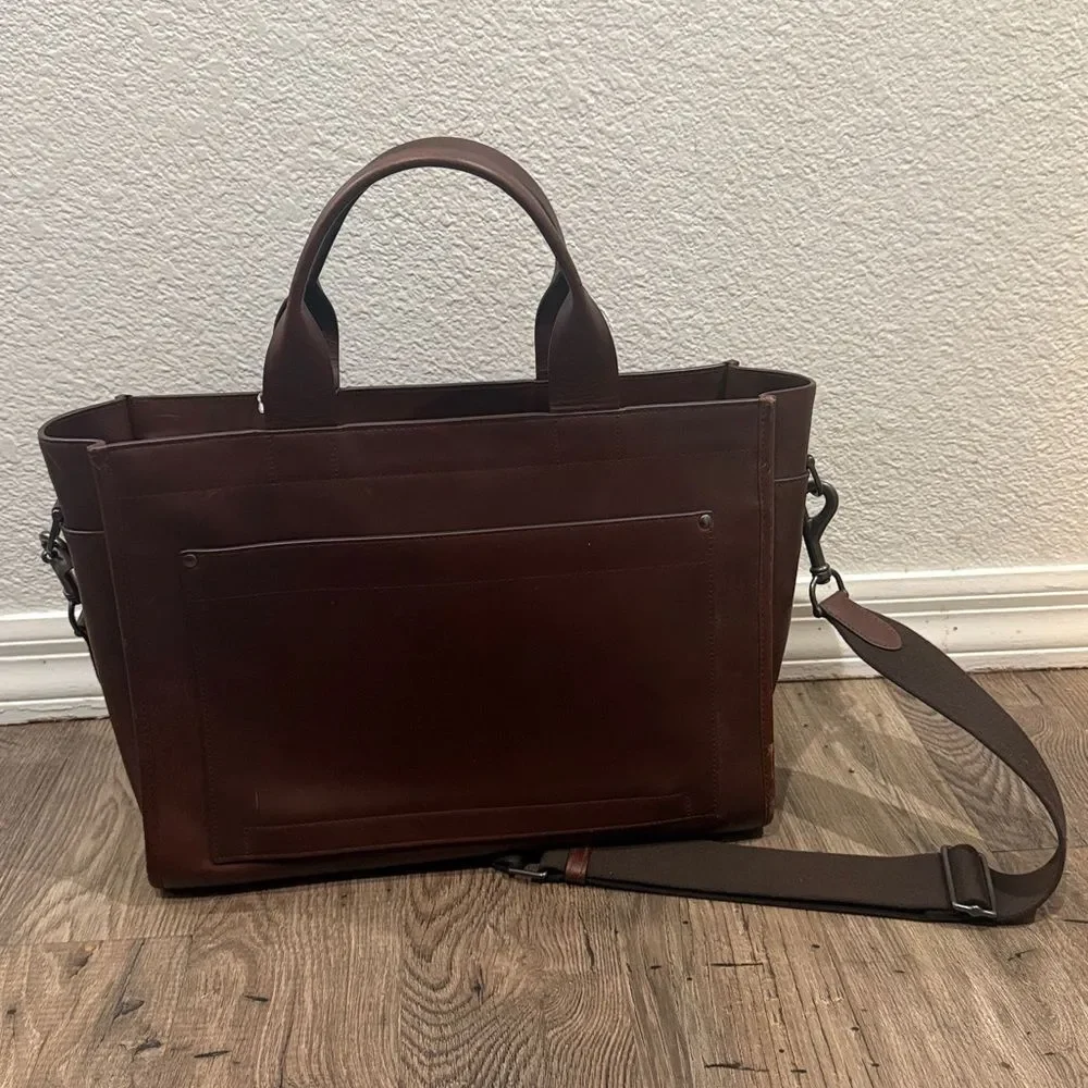 Shinola Bert Zip Brief Tote